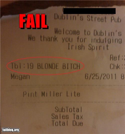 Customer Service FAIL