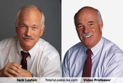 TLL Classics: Jack Layton Totally Looks Like The Video Professor