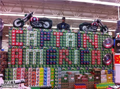 Captain America Display WIN