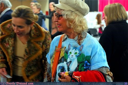 Cat Shirts at a Cat Show