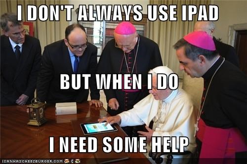 I DON'T ALWAYS USE IPAD BUT WHEN I DO I NEED SOME HELP