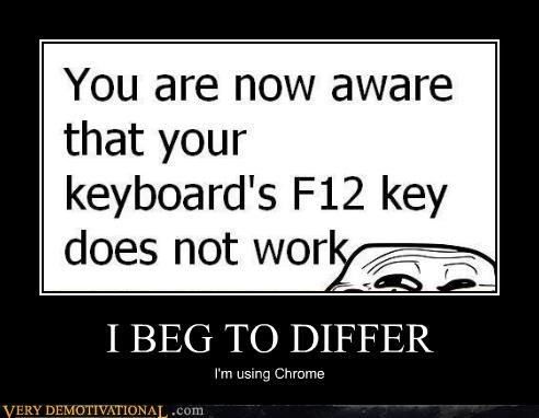 I BEG TO DIFFER