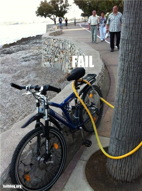 Bike Lock FAIL