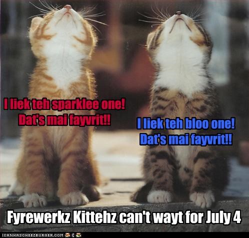 I liek teh sparklee one! Dat's mai fayvrit!!