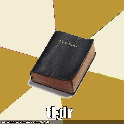 And Thus It Was Written