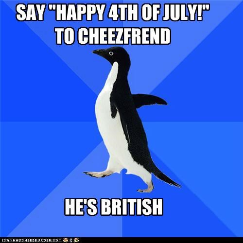 Socially Awkward Penguin: Post Holiday Joke a Day Late