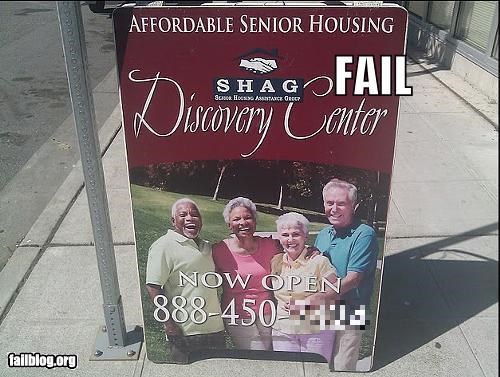 Senior Housing Acronym FAIL