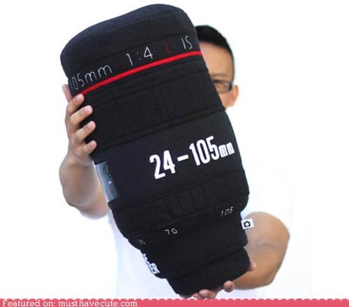 Camera Lens Pillow