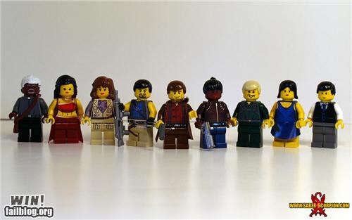 Firefly Cast in Legos WIN