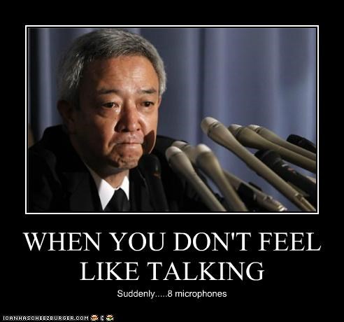 WHEN YOU DON'T FEEL LIKE TALKING