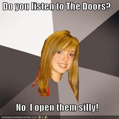 Musically Oblivious 8th Grader: They Rock - PSYCH!
