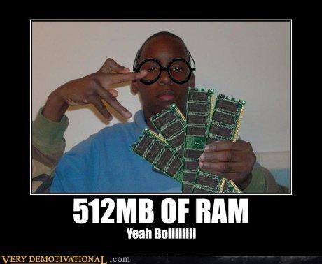 512MB of RAM