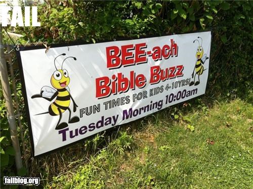 Bee-ach (aka BIATCH!) Bible Buzz