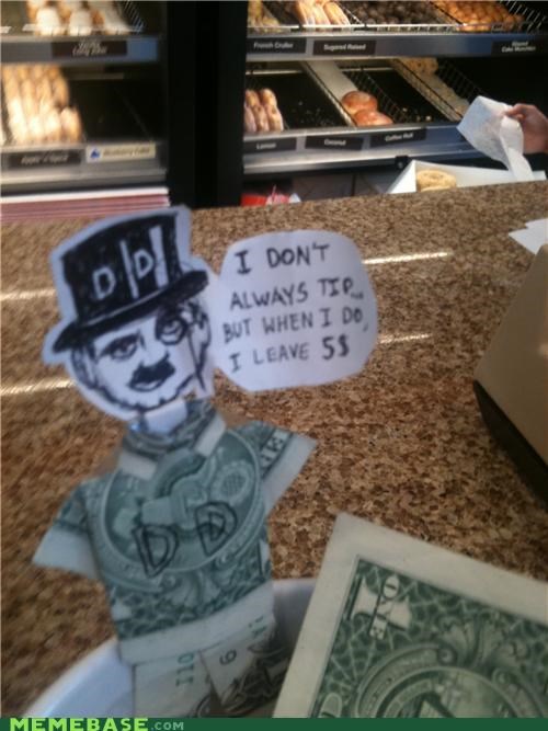 The Most Interesting Tip Jar in the World