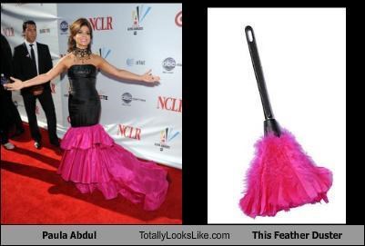 TLL Classics: Paula Abdul Totally Looks Like This Feather Duster