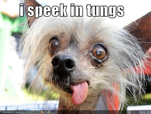 I speek