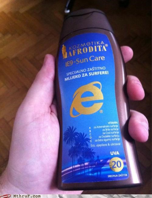 It Blocks UV-Rays and Cookies