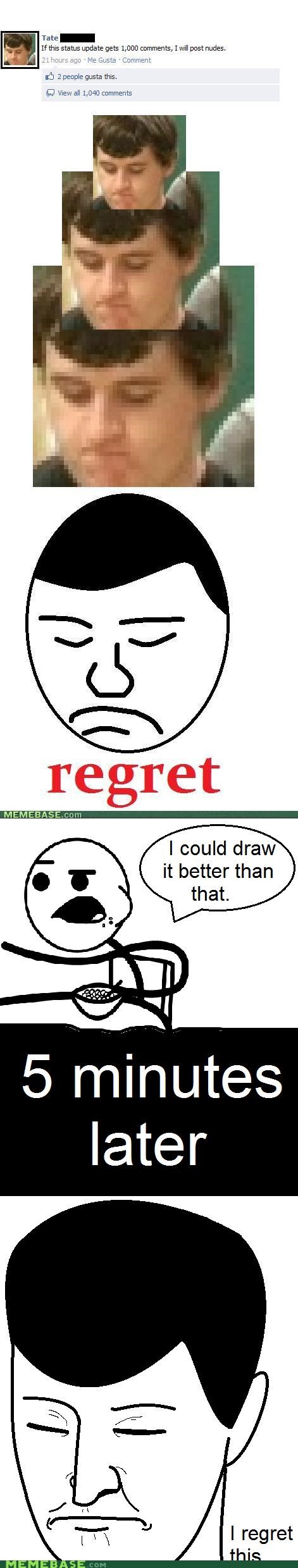 Reframe: Regret Much, First Artist?