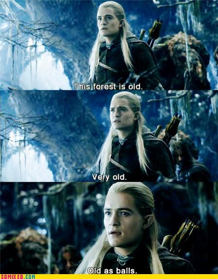 How Old, Exactly, Legolas?