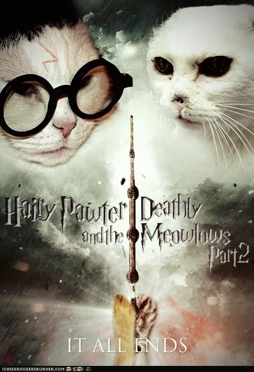 It All Ends: Hairy Pawter and the Deathly Meowlows Part 2
