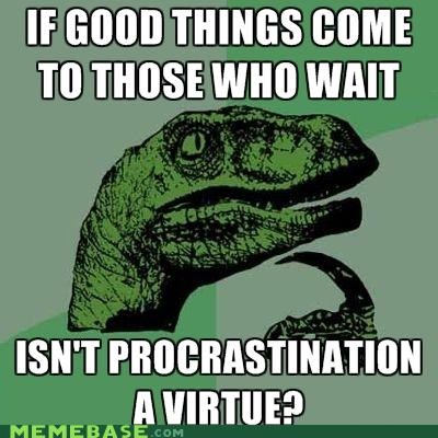 Philosoraptor: Hmm, I'll Get Back to You on That