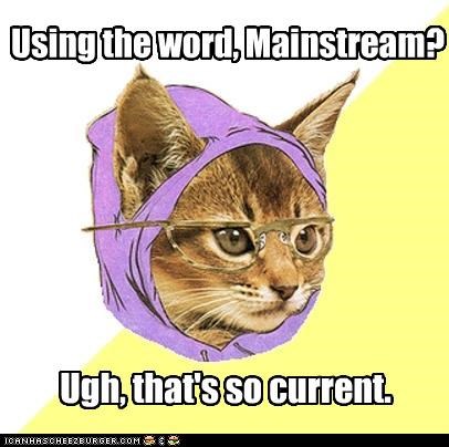 Hipster Kitty: Too Topical