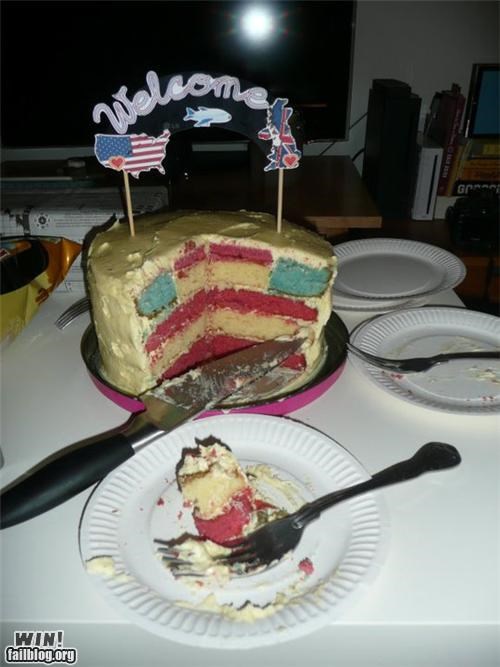 Study Abroad Cake WIN