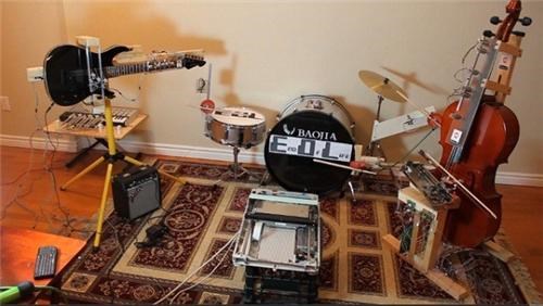 Robot Rock Band of the Day