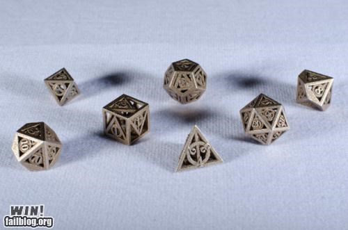 Deathly Hallows Dice Set WIN