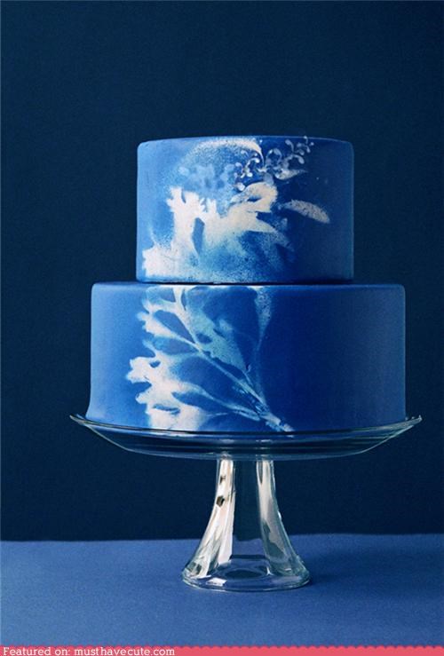Epicute: Faux Sunprint Cake