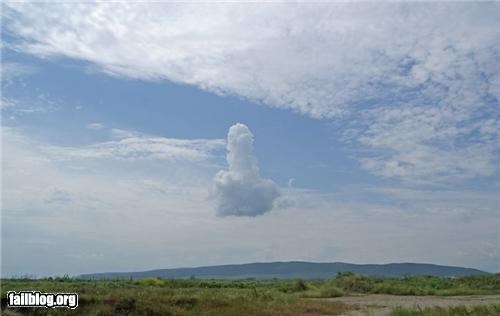 Clouds That Are Doing It: Nature's Top 5 P33n Formations