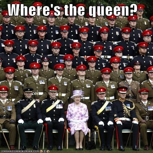 Where's the queen?
