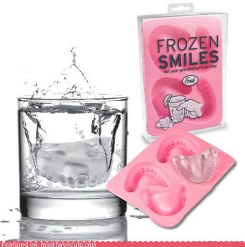 Denture Ice Cubes