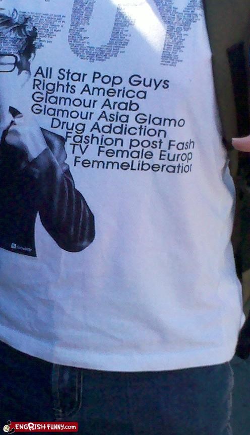 Pop Curture Amrica: The T-Shirt