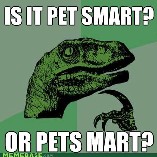 Philosoraptor: Pets Need Their Space