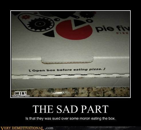 THE SAD PART