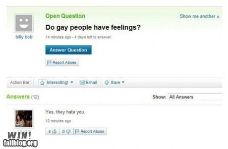 Yahoo Answers WIN