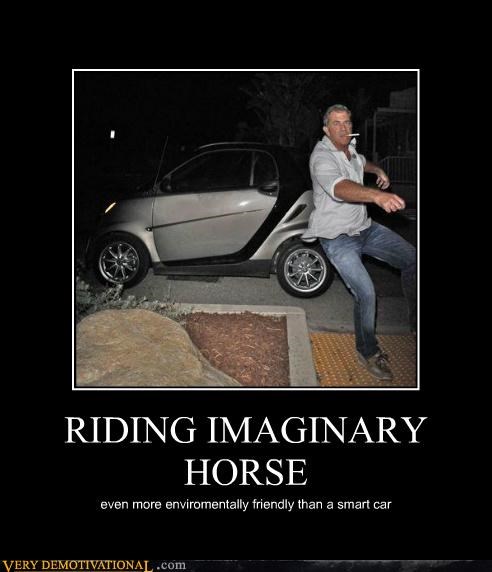 RIDING IMAGINARY  HORSE
