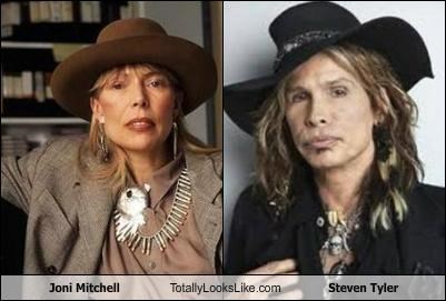 Joni Mitchell Totally Looks Like Steven Tyler