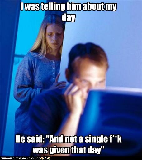 Look At All the Care Internet Husband Gives