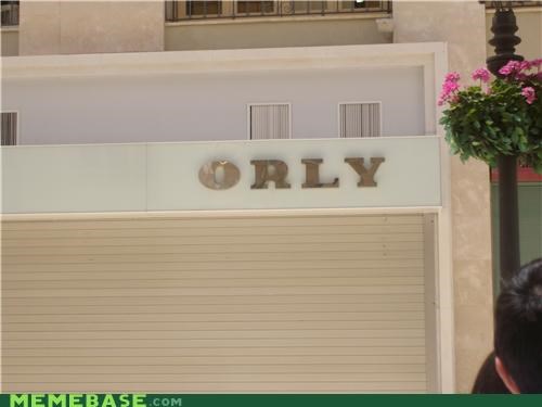 Internet IRL: ORLY Shop