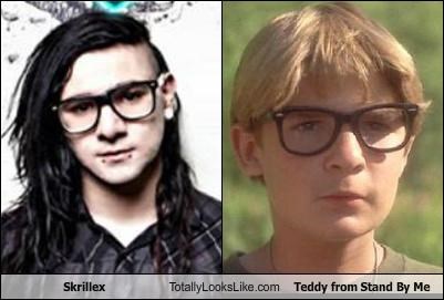 Skrillex Totally Looks Like Corey Feldman from "Stand By Me"