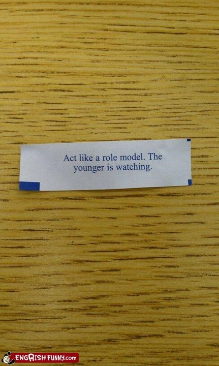 Fortune Cookie Friday: The Elder Is Also Watching