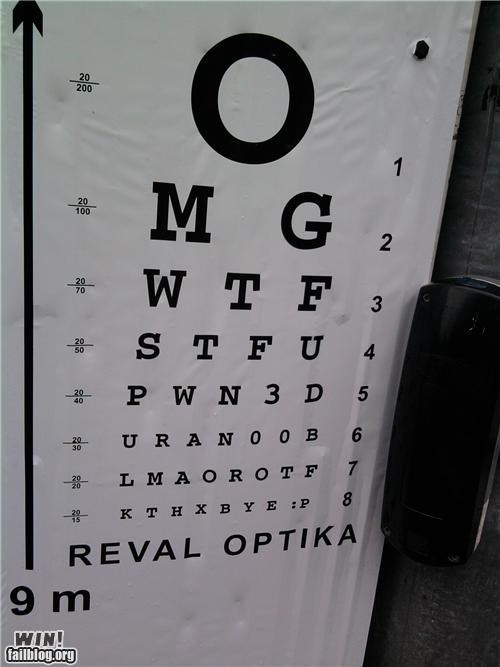 Internet IRL: Optometry Office