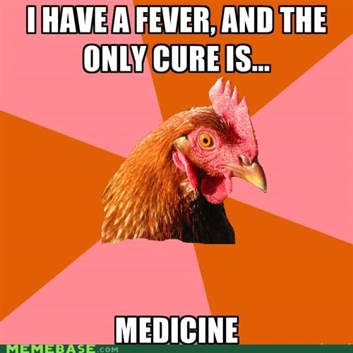 Anti-Joke Chicken: Cowbell Is Not a Remedy