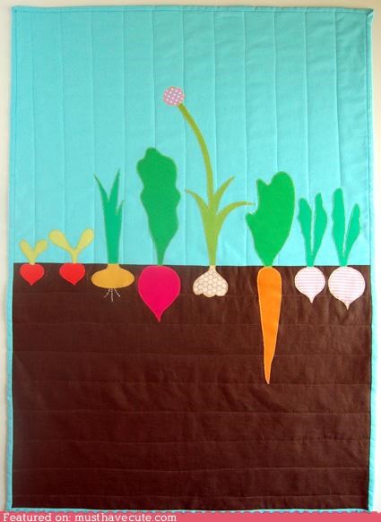 Veggie Garden Quilt Kit