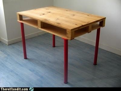 A Paletable Use of Ikea Legs