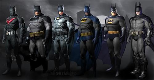 Arkham City Batsuits of the Day
