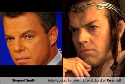 FOX News' Shepard Smith Totally Looks Like Elrond: Lord of Rivendell (Hugo Weaving)