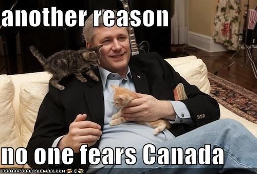 another reason  no one fears Canada